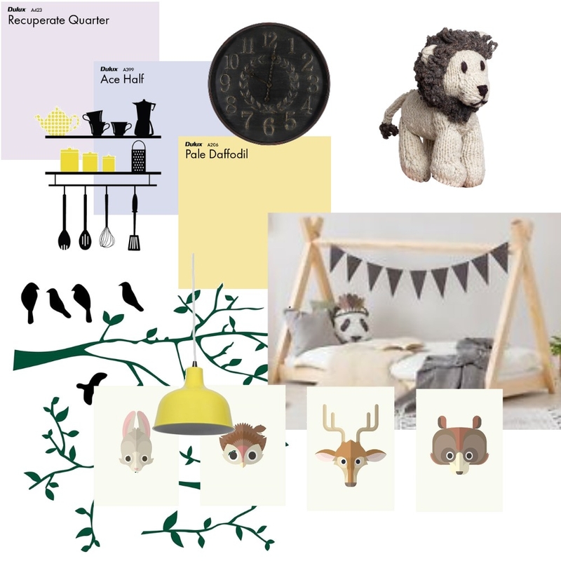 Hannah's Bedroom Mood Board by A on Style Sourcebook