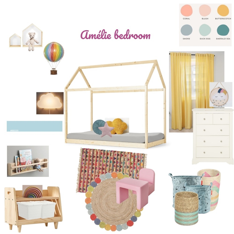 Amélie bedroom Mood Board by deco_pcm on Style Sourcebook