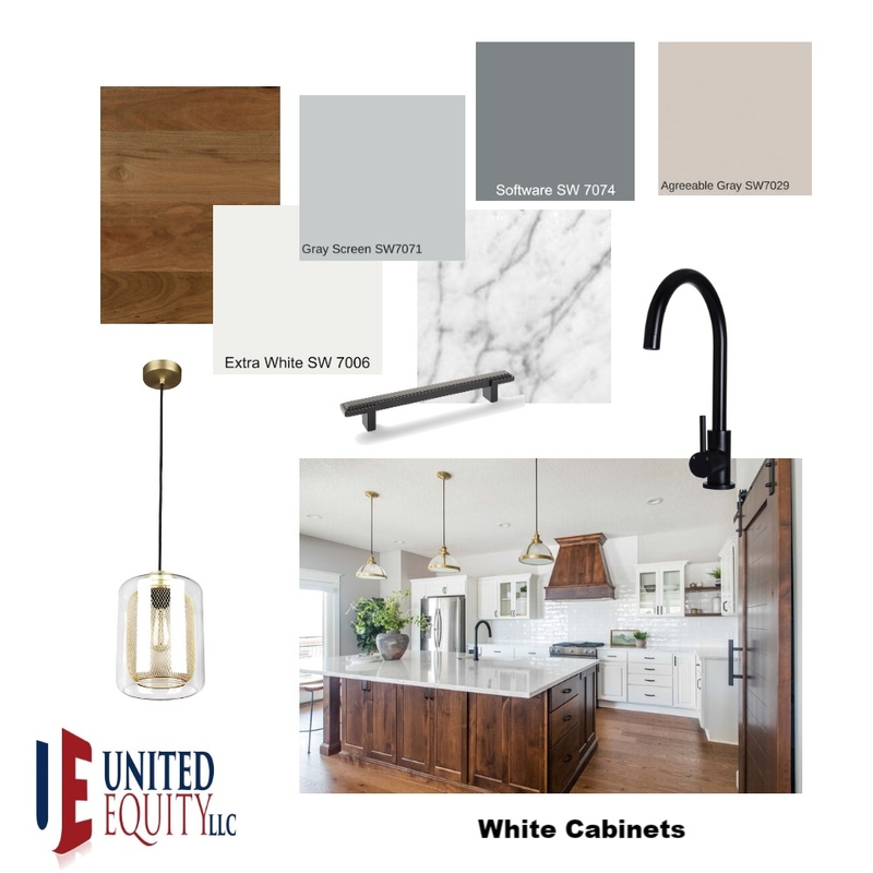 White Cabinets Mood Board by United on Style Sourcebook