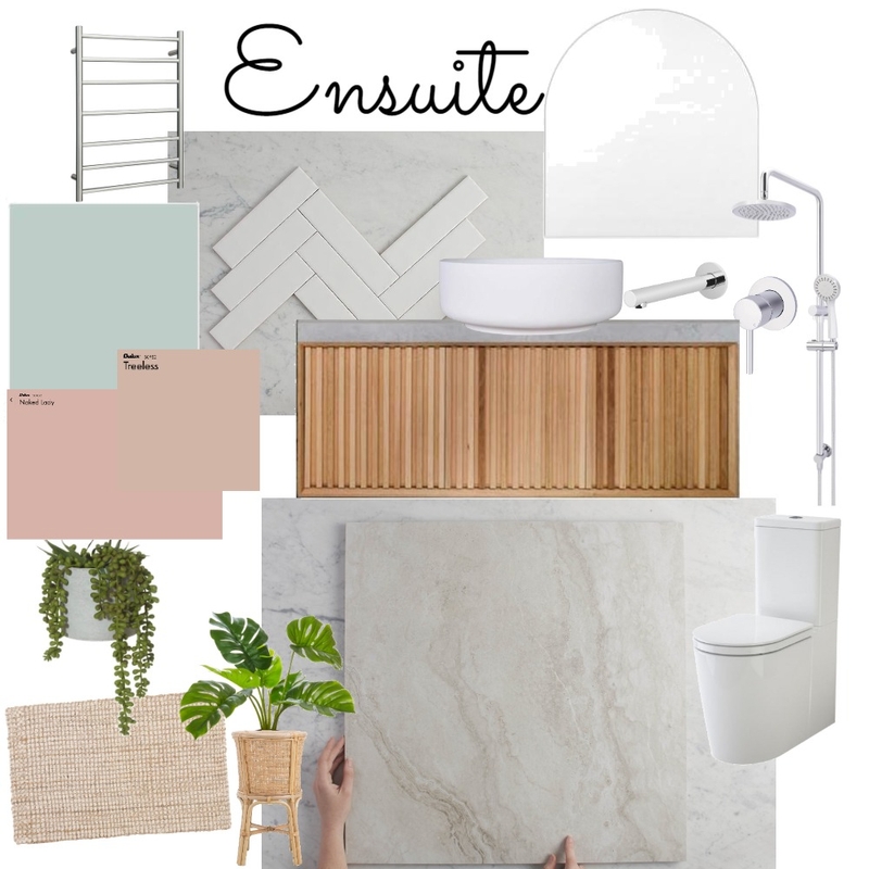 ensuite Mood Board by Bron on Style Sourcebook