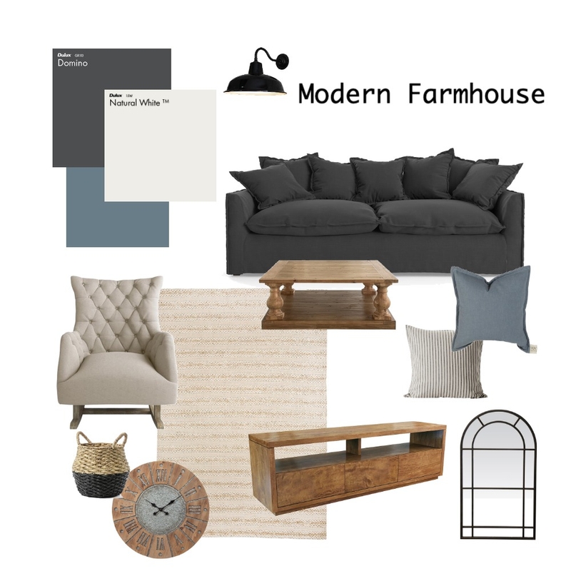 modern farmhouse Mood Board by clairemorris on Style Sourcebook