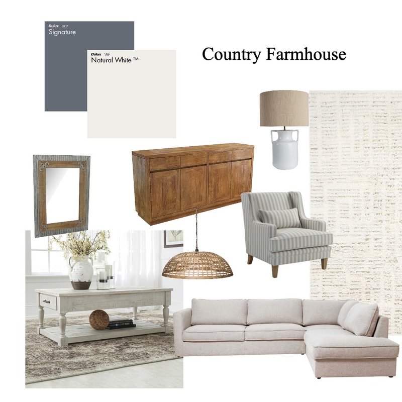 Country farmhouse Mood Board by clairemorris on Style Sourcebook