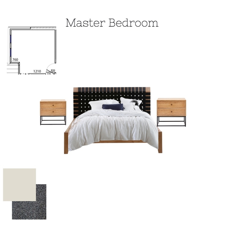 MASTER BEDROOM 1 Mood Board by Organised Design by Carla on Style Sourcebook