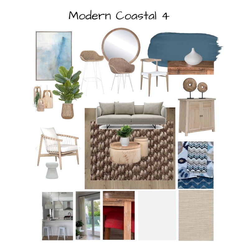 Modern Coastal 4 Mood Board by Meadow Lane on Style Sourcebook