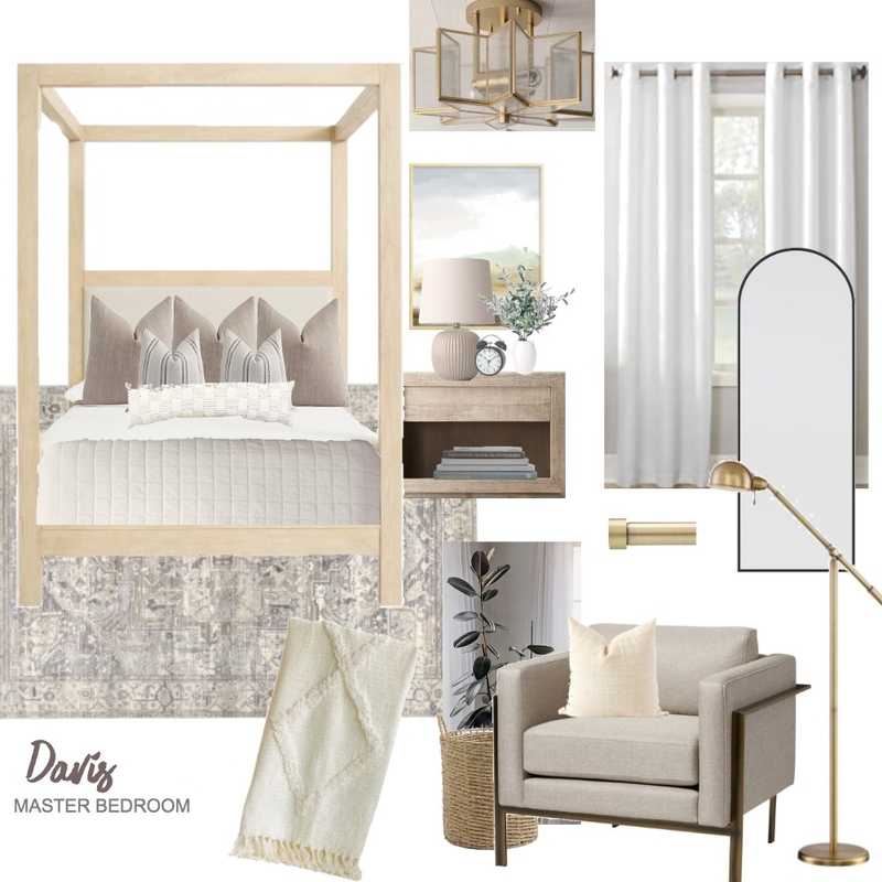 Davis Master Bedroom Mood Board by kateburb3 on Style Sourcebook