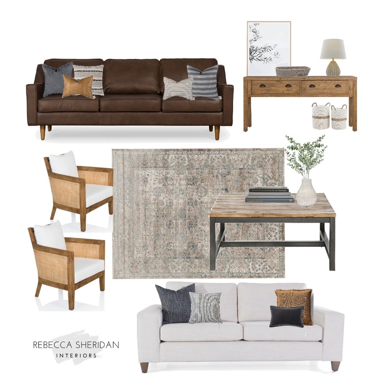 Relaxed Living Room Mood Board by Sheridan Interiors on Style Sourcebook