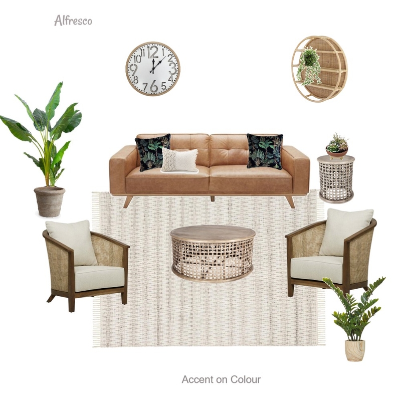 Alfresco Mood Board by Accent on Colour on Style Sourcebook