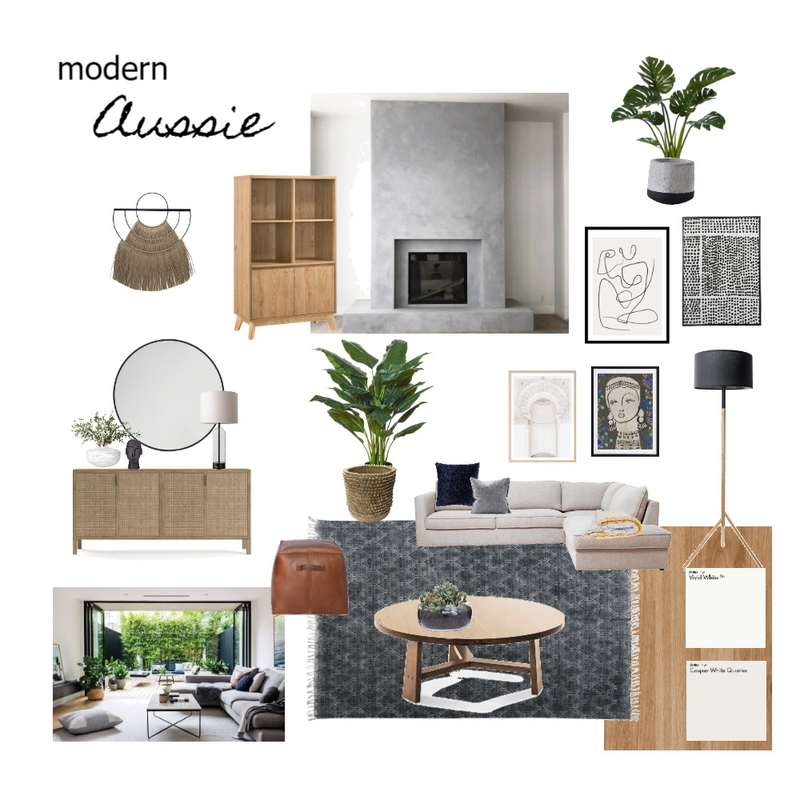 Modern Aussie Mood Board by njbuchberger on Style Sourcebook