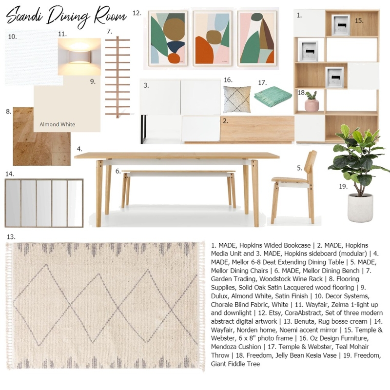 Dining room mod10 Mood Board by daisy.roberts1 on Style Sourcebook