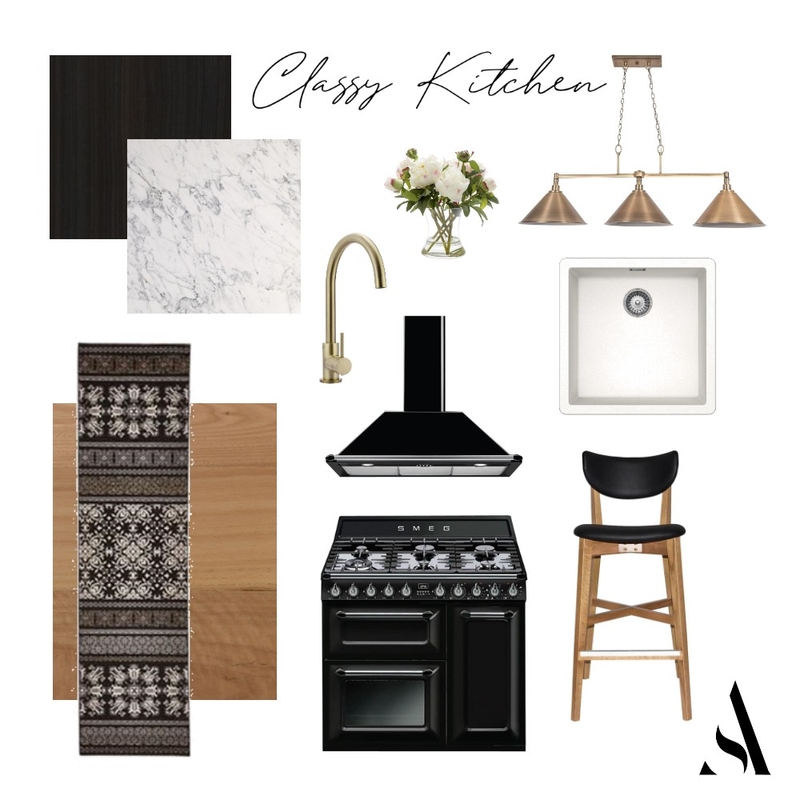 Classy Kitchen Mood Board by Amelia Strachan Interiors on Style Sourcebook