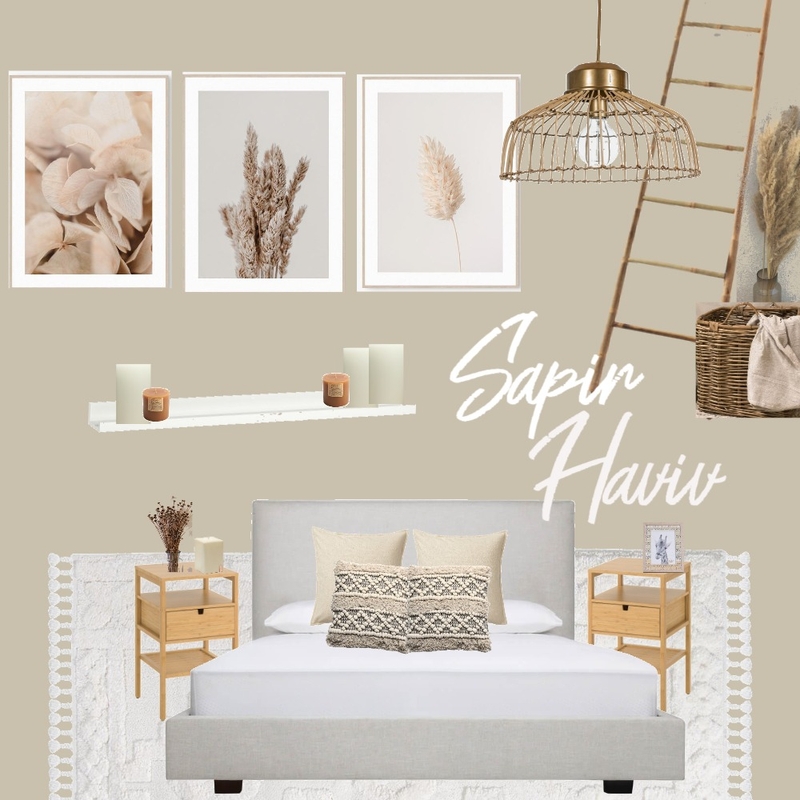 boho bedroom Mood Board by sapir haviv on Style Sourcebook