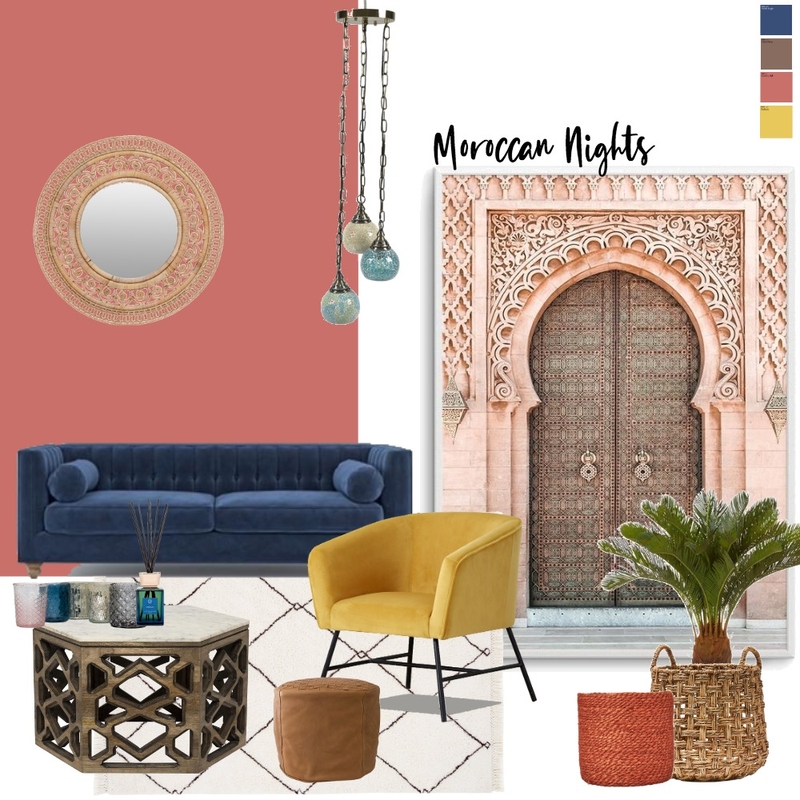 Moroccan Interior Mood Board by Farida Nassar Interiors on Style Sourcebook