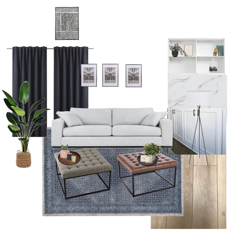 Modern Aussie Living Room Sample Board Mood Board by njbuchberger on Style Sourcebook