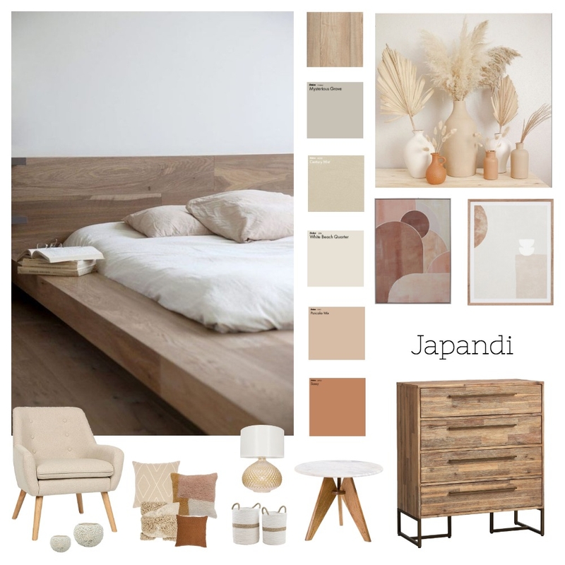 Japandi Mood Board by Wakaba on Style Sourcebook