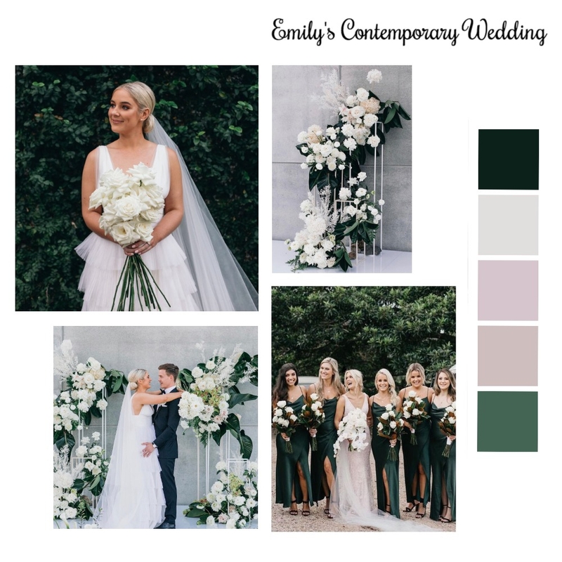 Emilys Contemporary Wedding Mood Board by AMS Interiors & Styling on Style Sourcebook