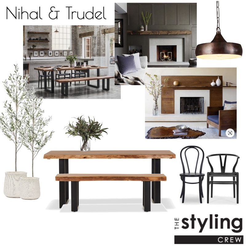 Trudel & Nihal - Dining Mood Board by the_styling_crew on Style Sourcebook