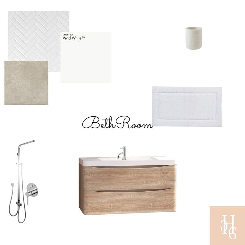 Our Bathroom Mood Board by GalGutermaqn on Style Sourcebook