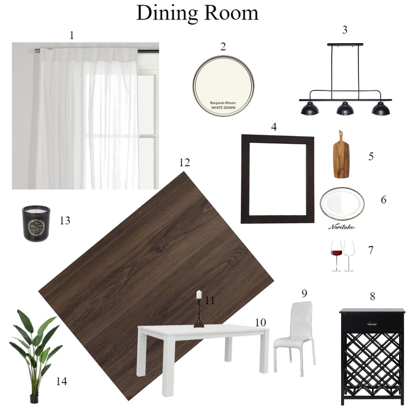 Achromatic dining room Mood Board by celinavelasco on Style Sourcebook