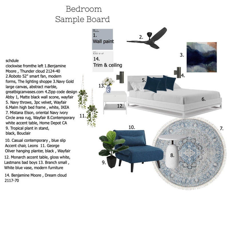 bedroom Mood Board by emmvan_ on Style Sourcebook