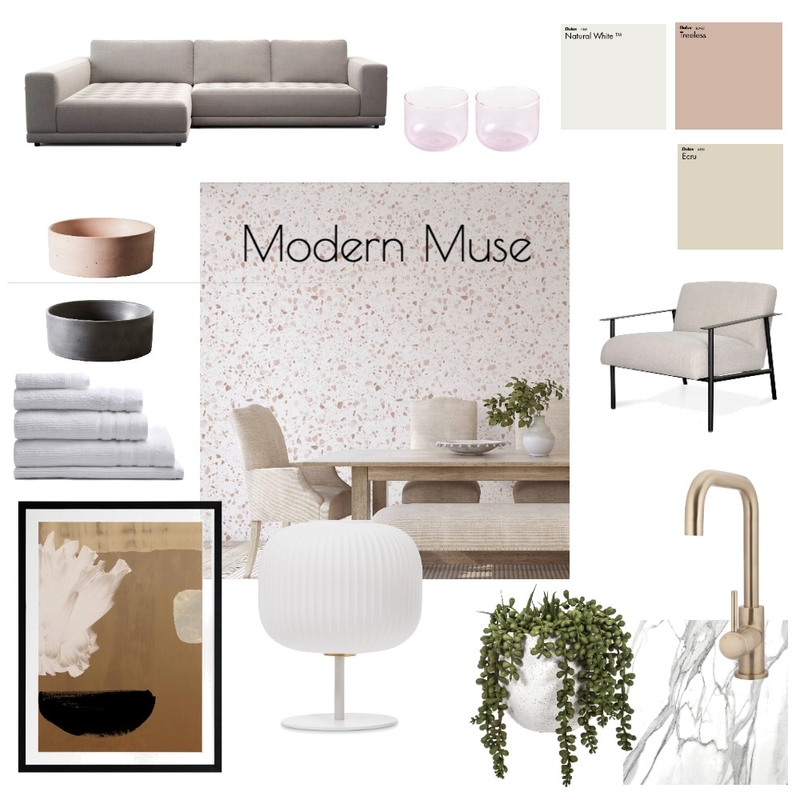 Modern Muse Mood Board by Lou Blanco on Style Sourcebook