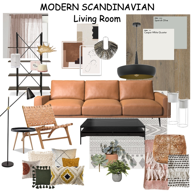 Modern Scandinavian Mood Board by Raniahalam on Style Sourcebook