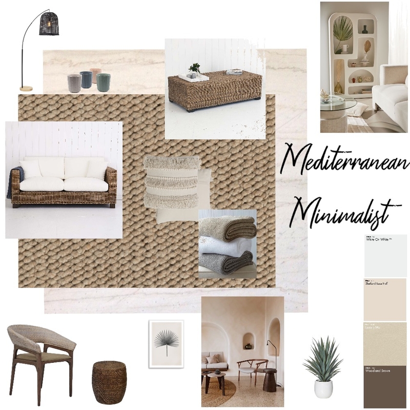 Mediterranean minimalist Mood Board by RaquelVS on Style Sourcebook