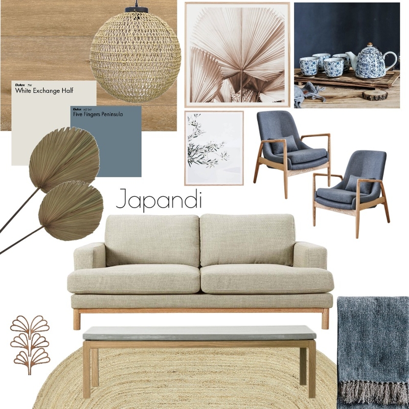 Japandi Mood Board by G2 Interiors on Style Sourcebook