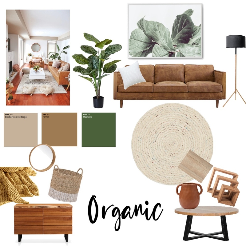 Organic Mood Board by Keisha Brown on Style Sourcebook