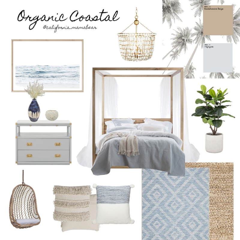 Organic Coastal Mood Board by jennoneal on Style Sourcebook