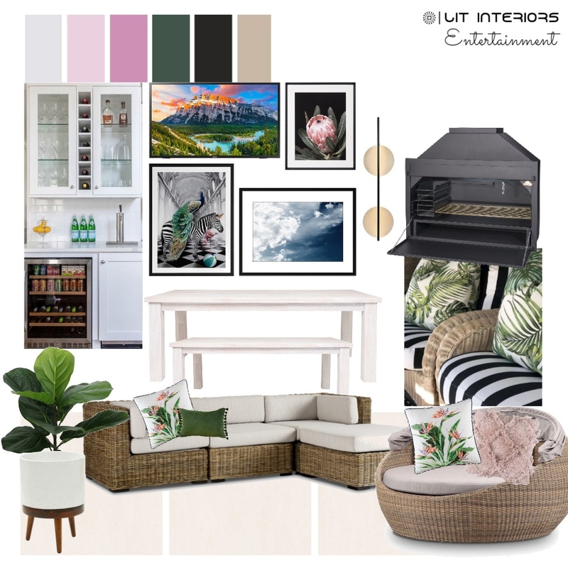 Entertainment Mood Board by court_dayle on Style Sourcebook