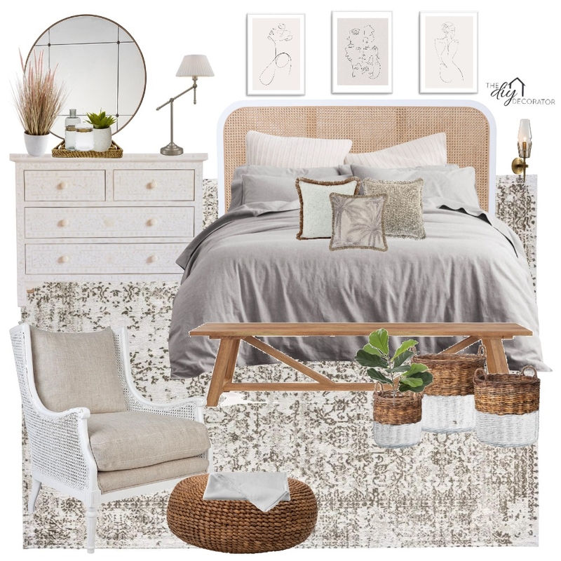 Bedroom Mood Board by Thediydecorator on Style Sourcebook