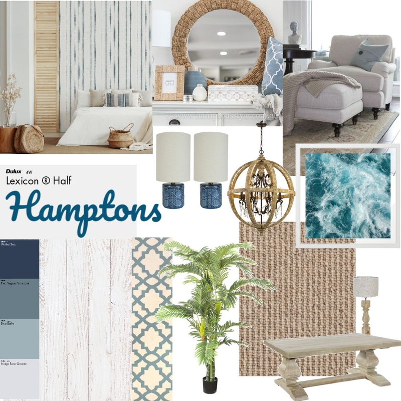 Hamptons moodboard Mood Board by Rosie Patrick-Clark on Style Sourcebook