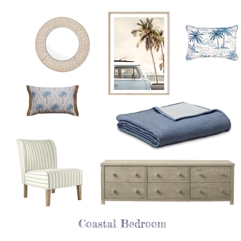 Coastal Bedroom Mood Board by Anna Bella on Style Sourcebook