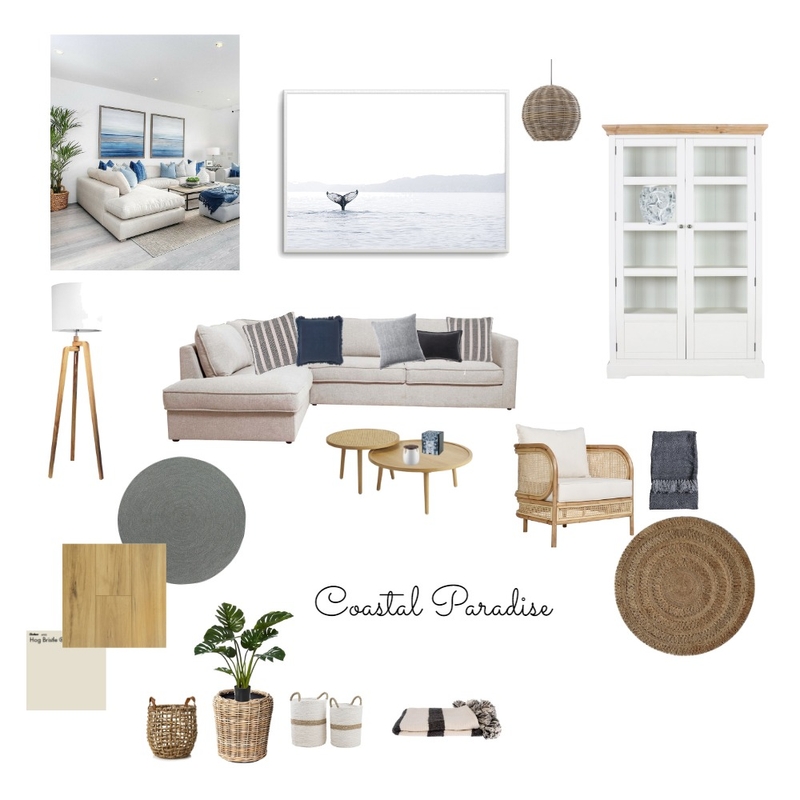 Coastal Paradise Mood Board by Mvdkroft on Style Sourcebook