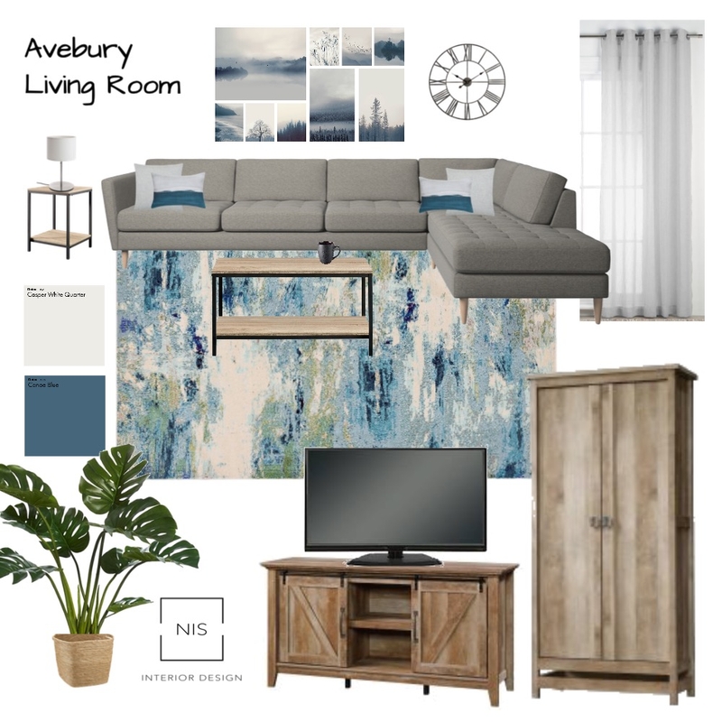 Avebury Living Room (final) Mood Board by Nis Interiors on Style Sourcebook