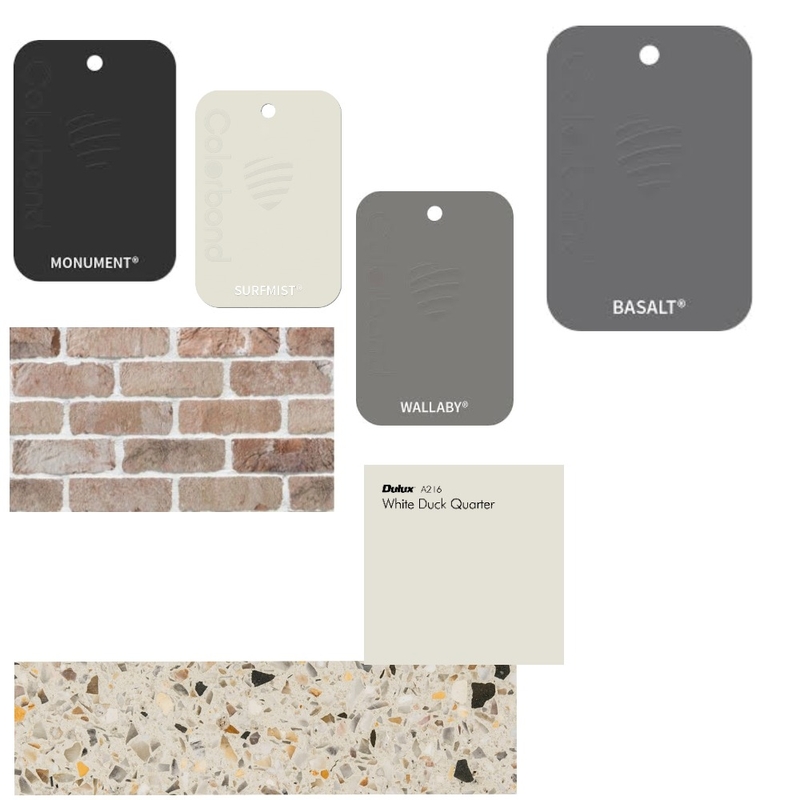 Modern Farmhouse Exterior Mood Board by Helen Cawley on Style Sourcebook