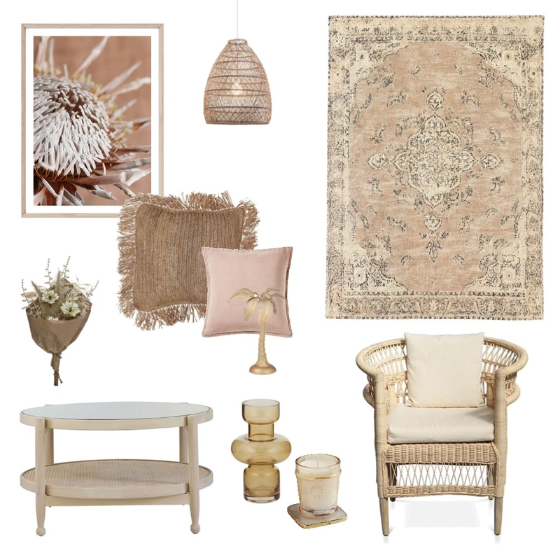 Warm Neutral Mood Board by thebohemianstylist on Style Sourcebook