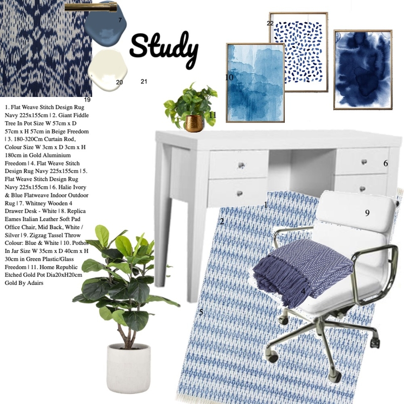 study Mood Board by peri on Style Sourcebook