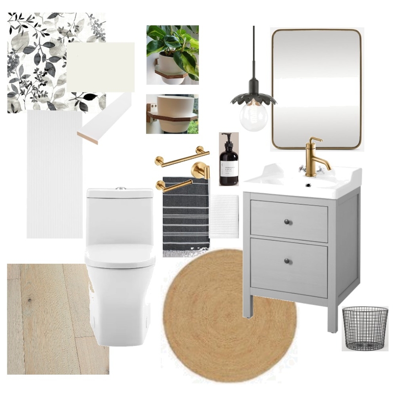 Module 9 - Water Closet Sample Board Mood Board by kokotaylor on Style Sourcebook