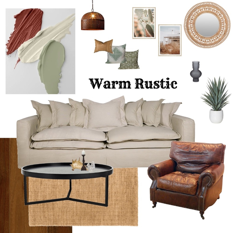 Warm Rustic Mood Board by BillieTrent on Style Sourcebook
