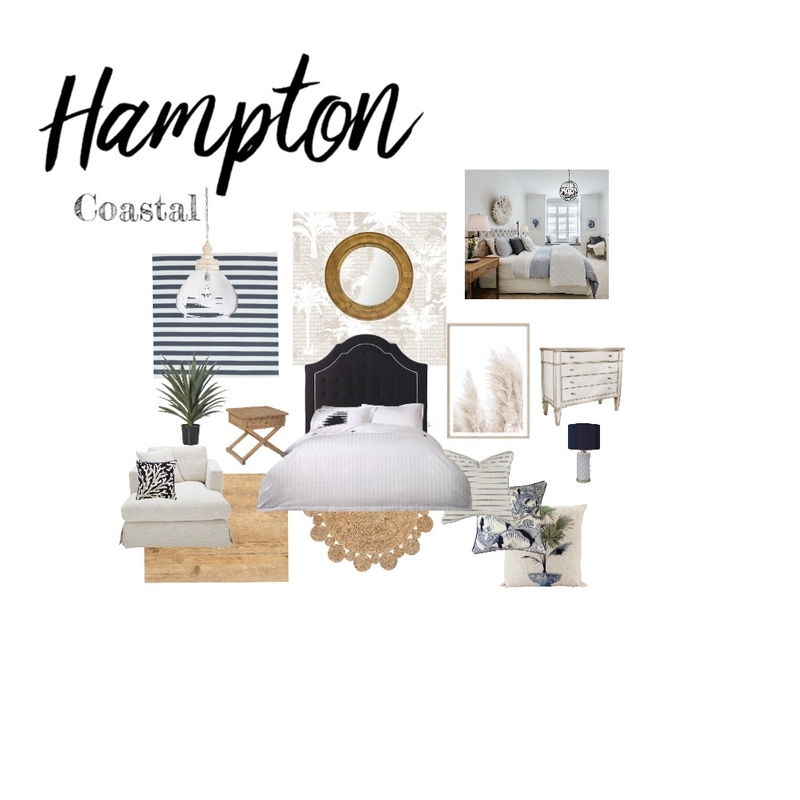 Hampton Coastal Master Bedroom Mood Board by Karen Graham on Style Sourcebook