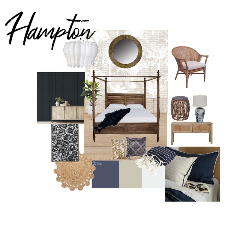 Hampton Luxe Mood Board by Karen Graham on Style Sourcebook