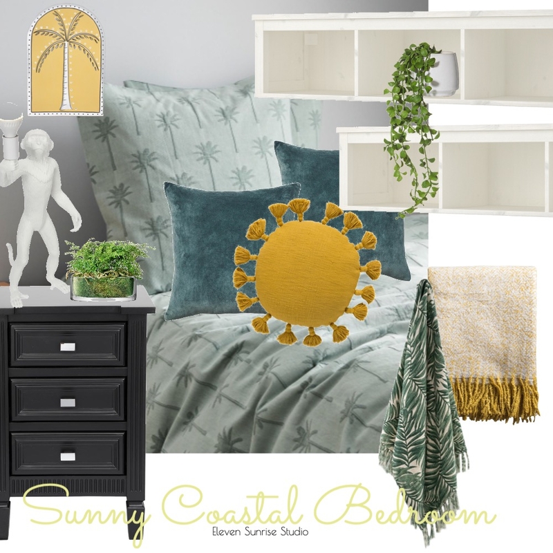 Sunny Coastal Bedroom Mood Board by Manea Interiors on Style Sourcebook