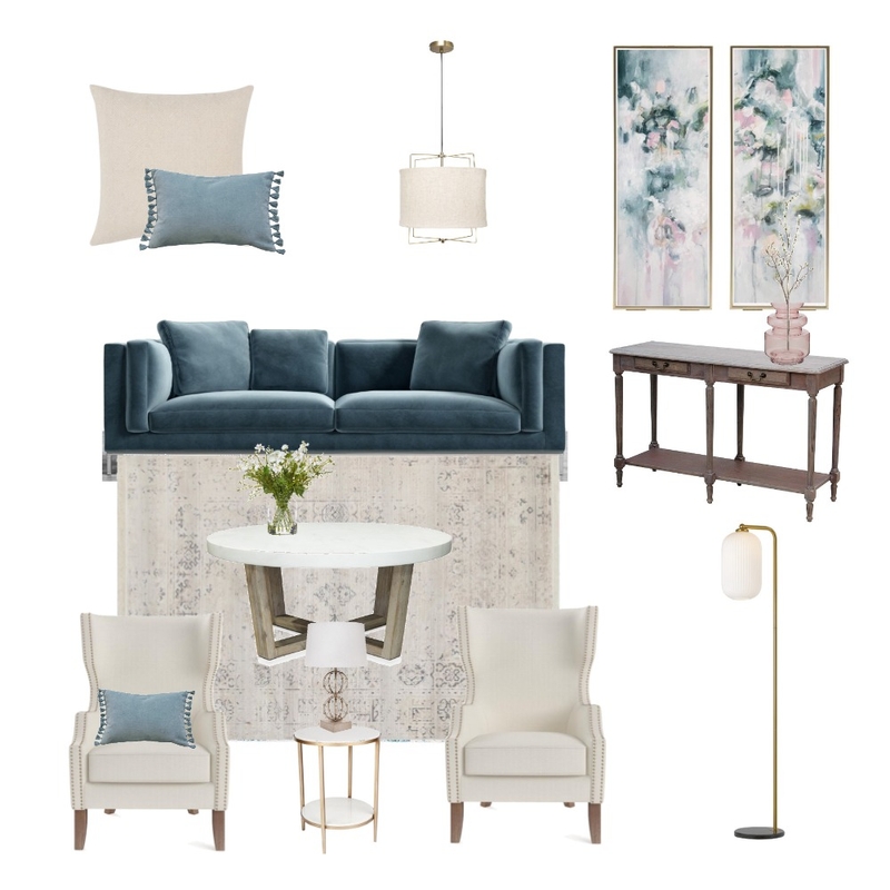 Soft Glam Mood Board by SR Interiors on Style Sourcebook