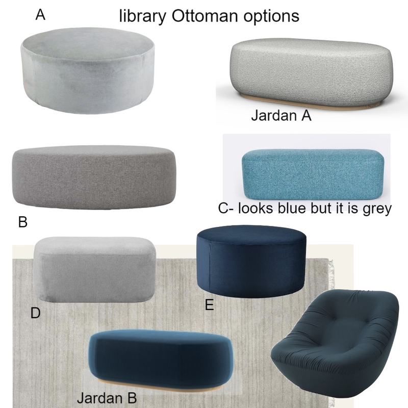 library Ottomans Mood Board by hararidesigns on Style Sourcebook