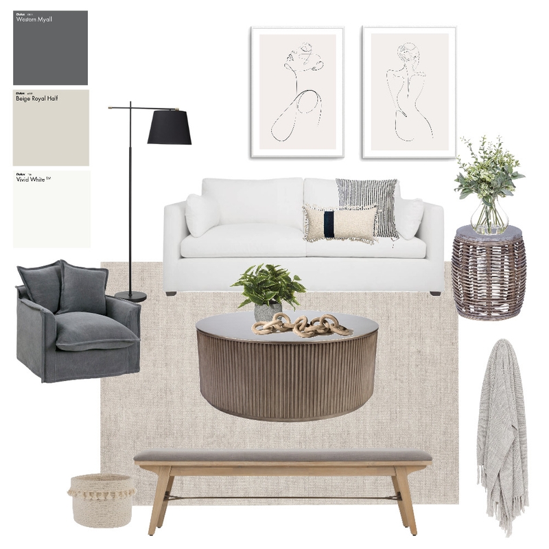 Living room Mood Board by Airey Interiors on Style Sourcebook