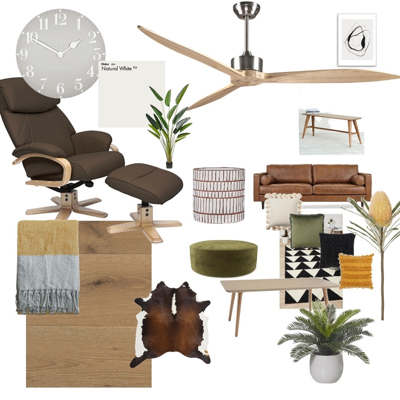 Living Room - Luxe Contemporary Farmhouse Mood Board by MLC1602 on Style Sourcebook