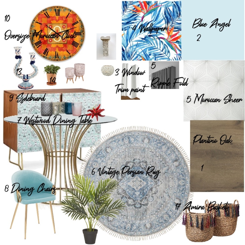 Dining Mood Board by Karen Lucchese on Style Sourcebook