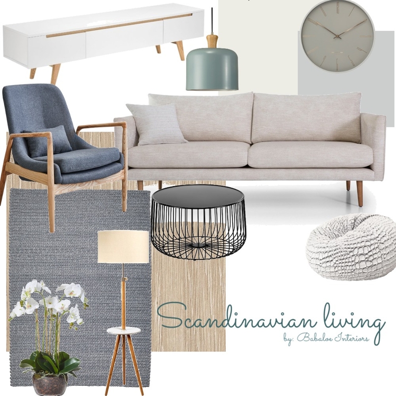 Scandi living Mood Board by Babaloe Interiors on Style Sourcebook