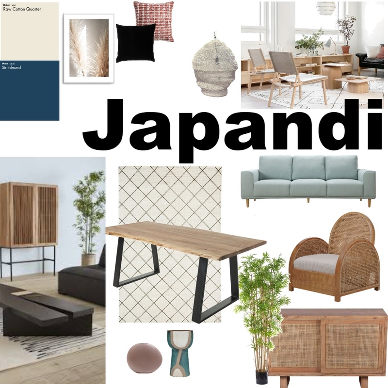 Japandi Mood Board by Kelly Owen on Style Sourcebook